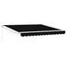 Copertină Manual Negru 300 x 250 x 165 cm Poliester - WALTI WALTI
