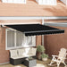 Copertină Negru 300 x 250 x 165 cm Poliester - WALTI WALTI