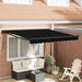 Cortina Retractabilă Negru 300 x 250 cm Poliester și metal - WALTI WALTI