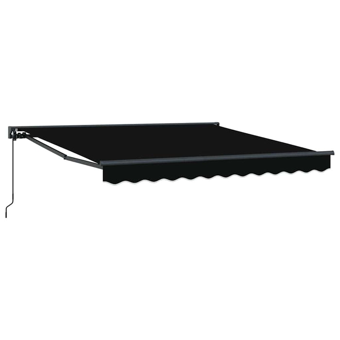 Cortina Retractabilă Negru 300 x 250 cm Poliester și metal - WALTI WALTI