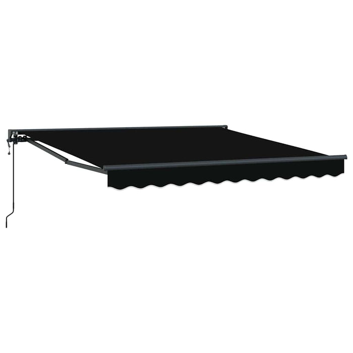 Cortina Retractabilă Negru 300 x 250 cm Poliester și metal - WALTI WALTI