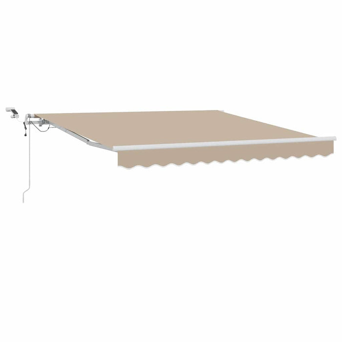 Cortina Retractabilă Bej 300 x 250 cm Poliester și metal - WALTI WALTI
