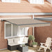 Cortina Retractabilă Bej 300 x 250 cm Țesătură și Aluminiu - WALTI WALTI
