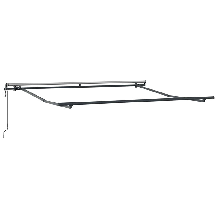 Cortina Retractabilă Bej 300 x 250 cm Țesătură și Aluminiu - WALTI WALTI