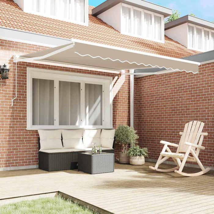 Copertină Manual Bej 300 x 250 x 165 cm Poliester - WALTI WALTI