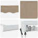 Copertină Bej 300 x 250 x 165 cm Poliester și Aluminiu - WALTI WALTI
