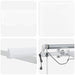 Cortina Retractabilă Alb 300 x 250 cm Poliester și metal - WALTI WALTI