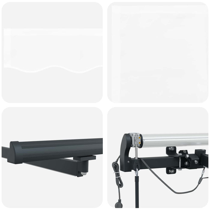 Țesătură pentru copertină cu Alb 300 x 250 cm Poliester - WALTI WALTI