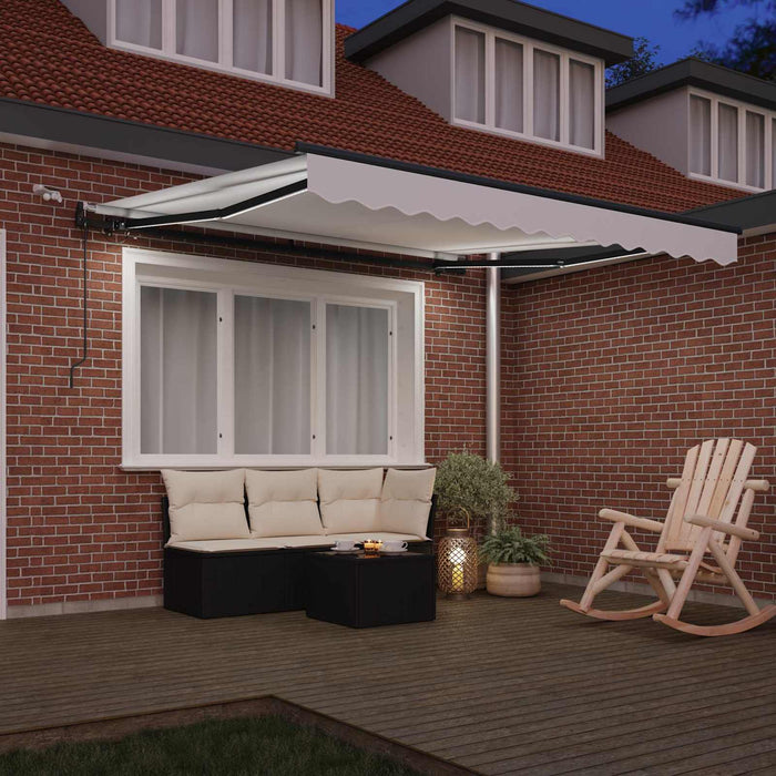 Țesătură pentru copertină cu Alb 300 x 250 cm Poliester - WALTI WALTI