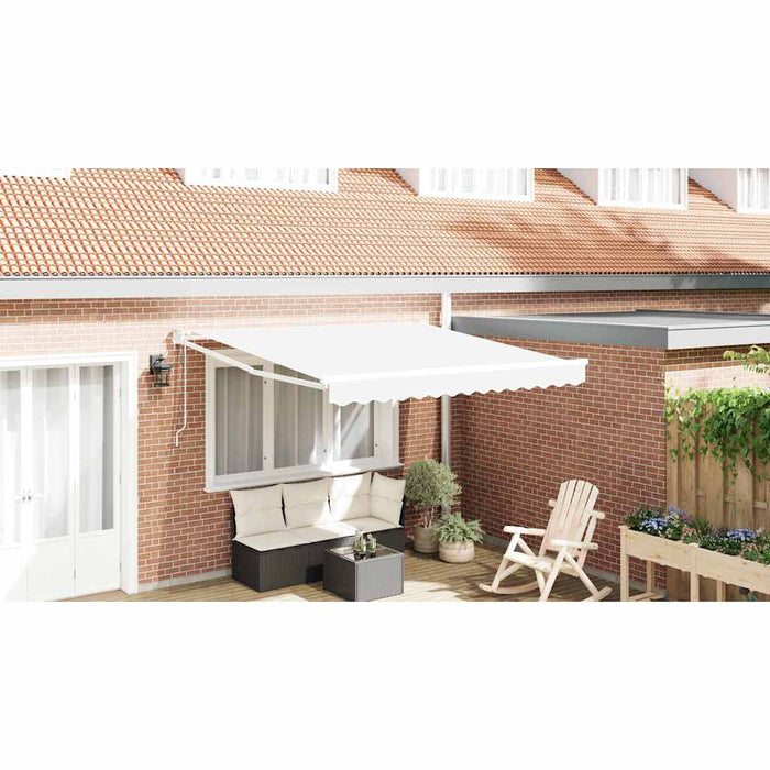 Copertină Alb 300 x 250 x 165 cm Poliester - WALTI WALTI