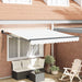 Copertină Manual Alb 300 x 250 x 165 cm Poliester - WALTI WALTI