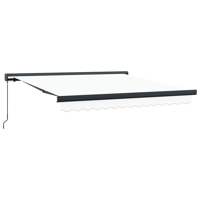 Obra manuală retractabilă albă 300 x 250 cm - WALTI WALTI