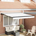 Cortina Retractabilă Manual Alb 300 x 250 cm Poliester și metal - WALTI WALTI