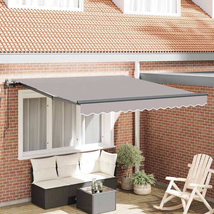 Cortina Retractabilă Gri deschis 300 x 250 cm - WALTI WALTI