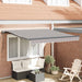 Cortina Retractabilă Gri deschis 300 x 250 cm - WALTI WALTI