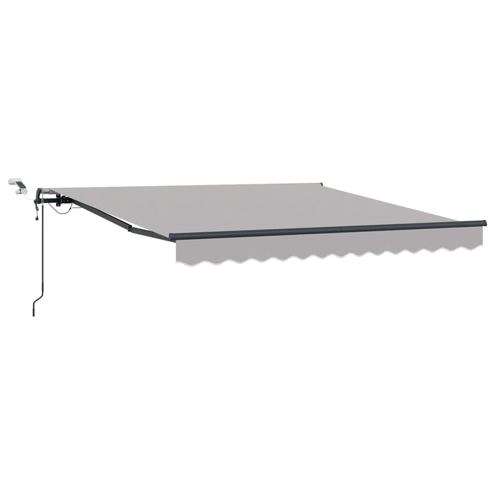 Țesătură pentru copertină cu Gri deschis 300 x 250 cm Poliester - WALTI WALTI