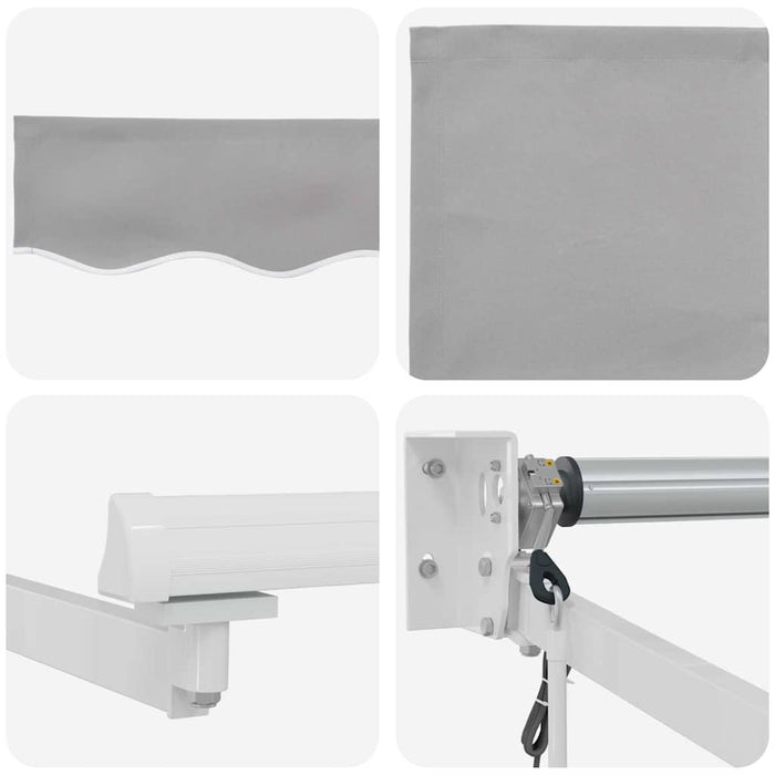Copertină Gri deschis 300 x 250 x 165 cm Poliester - WALTI WALTI