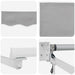 Copertină Gri deschis 300 x 250 x 165 cm Poliester - WALTI WALTI