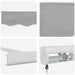 Pergolă Manuală 3 x 2,5 m Gri deschis 100% Polyester - WALTI WALTI