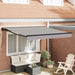 Cortina Retractabilă Manual Gri deschis 300 x 250 cm - WALTI WALTI