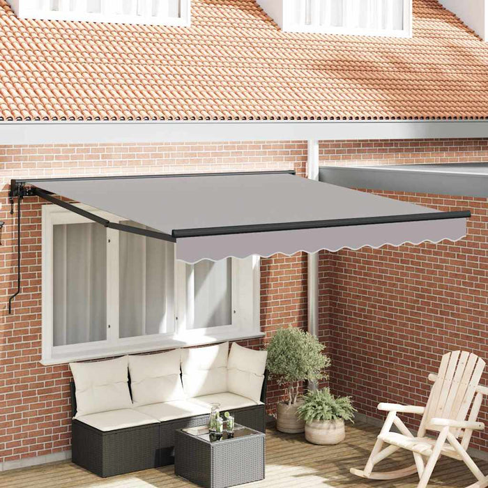 Cortina Retractabilă Gri deschis 300 x 250 cm - WALTI WALTI