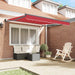 Copertină Manual Roșu 300 x 250 x 165 cm Poliester - WALTI WALTI
