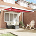 Markiza retractabilă manuală Roșie 300x250 cm de la - WALTI WALTI