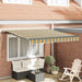 Cortina Retractabilă Manual Verde și galben 300 x 250 cm - WALTI WALTI