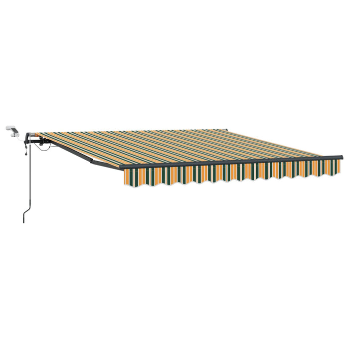 Țesătură pentru copertină cu Verde și galben 300 x 250 cm - WALTI WALTI