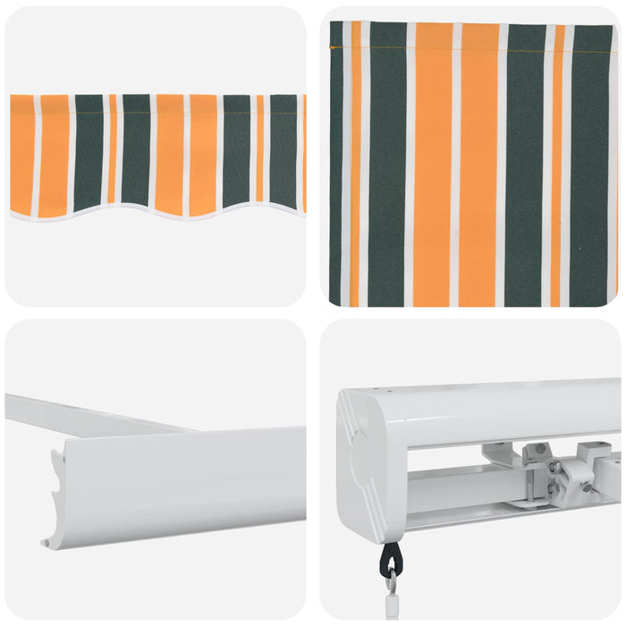 Cortina Retractabilă Verde și galben 300 x 250 cm - WALTI WALTI
