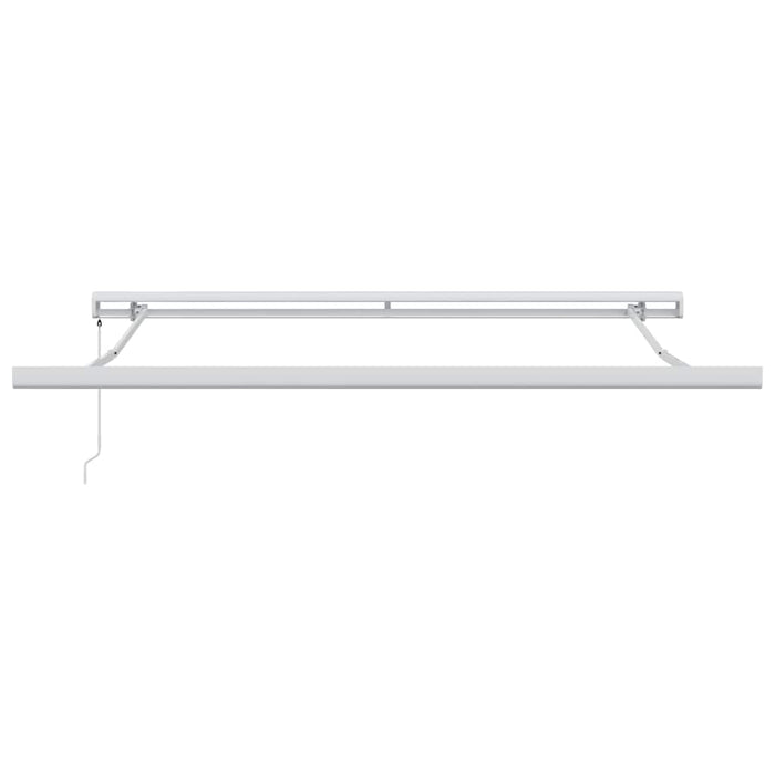 Cortina Retractabilă Verde și alb 300 x 250 cm Stofă și Metal - WALTI WALTI
