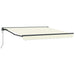 Cortina Retractabilă Crem 350 x 250 cm Poliester și metal - WALTI WALTI