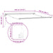 Cortina Retractabilă Crem 350 x 250 cm Poliester și metal - WALTI WALTI