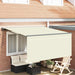 Cortina Retractabilă Crem 350 x 250 cm Poliester și Aluminiu - WALTI WALTI