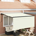 Cortina Retractabilă Crem 350 x 250 cm Poliester și Aluminiu - WALTI WALTI