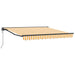 Cortina Retractabilă Galben și alb 350 x 250 cm - WALTI WALTI