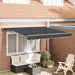 Cortina Retractabilă Antracit 350 x 250 cm Poliester și metal - WALTI WALTI
