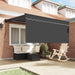 Cortina Retractabilă Antracit 350 x 250 cm - WALTI WALTI