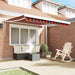 Obraz retractabil manual, portocalie și maro, 350 x 250 cm - WALTI WALTI