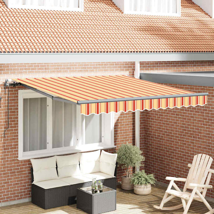 Cortina Retractabilă Galben și portocalie 350 x 250 cm - WALTI WALTI