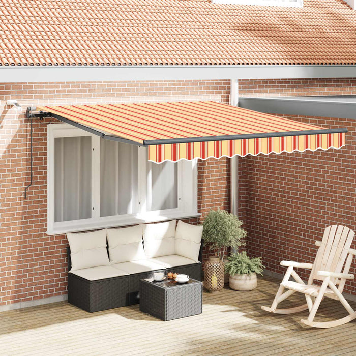 Țesătură pentru copertină cu Galben și portocalie 350 x 250 cm - WALTI WALTI