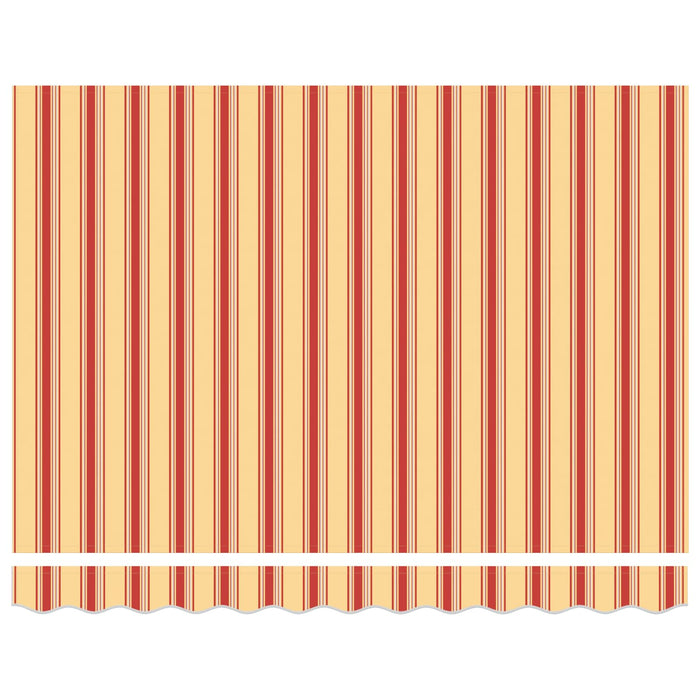 Copertină Galben și portocalie 350 x 250 x 165 cm Poliester - WALTI WALTI