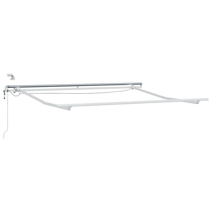 Cortina Retractabilă Roșu și Alb 350 x 250 cm - WALTI WALTI