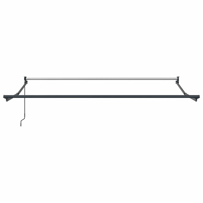 Cortina Retractabilă Manual Roșu și Alb 350 x 250 cm - WALTI WALTI