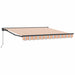 Cortina Retractabilă Manual Albastru și portocaliu 350 x 250 cm - WALTI WALTI