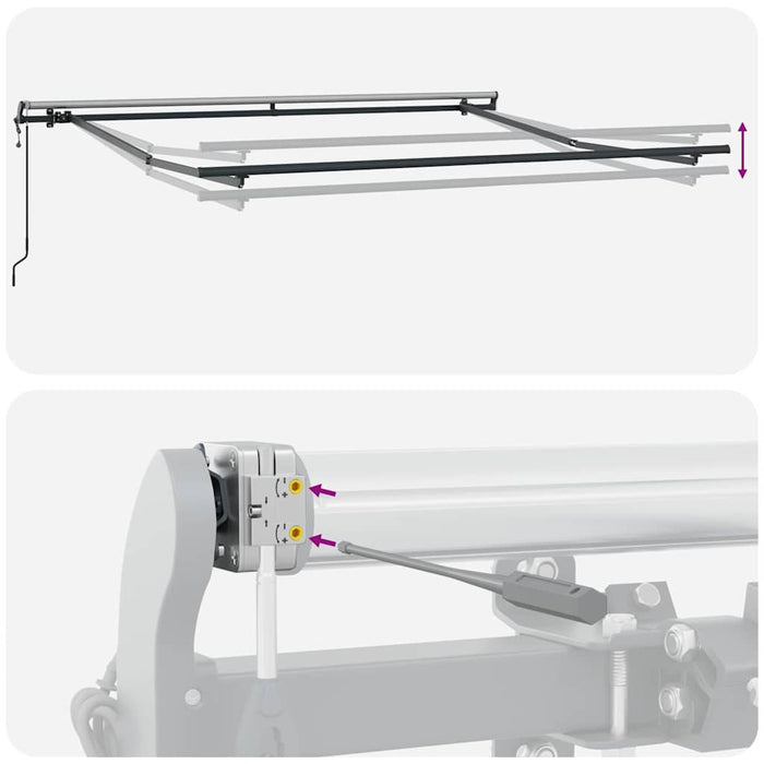 Cortina Retractabilă Multicolour 350 x 250 cm - WALTI WALTI