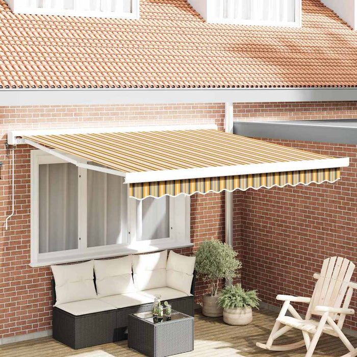 Copertină Multicolour 350 x 250 x 165 cm Poliester și Aluminiu - WALTI WALTI