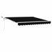 Cortina Retractabilă Negru 350 x 250 cm Poliester și metal - WALTI WALTI