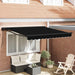 Cortina Retractabilă Negru 350 x 250 cm Poliester și metal - WALTI WALTI