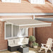 Cortina Retractabilă Bej 350 x 250 cm Poliester și Aluminiu - WALTI WALTI